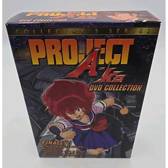 Project A-KO Dvd Collection (DVD, 2002) Anime Bubblegum Action Sci-Fi Cult VTG - Picture 2 of 11